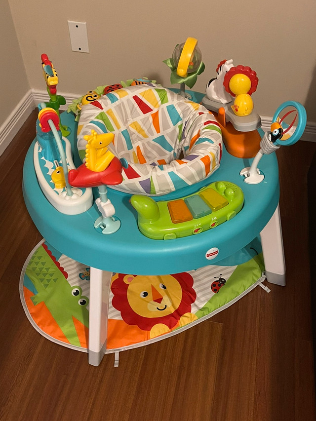 Fisher Price 3-in-1 Sit to Stand Activity Center -like new in Playpens, Swings & Saucers in Mississauga / Peel Region