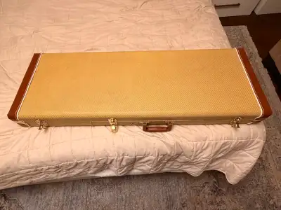 Stratocaster tweed guitar case, View more