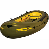 AIRHEAD ANGLER BAY INFLATABLE BOAT, 6 PERSON