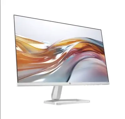 3 HP monitors and risers, View more