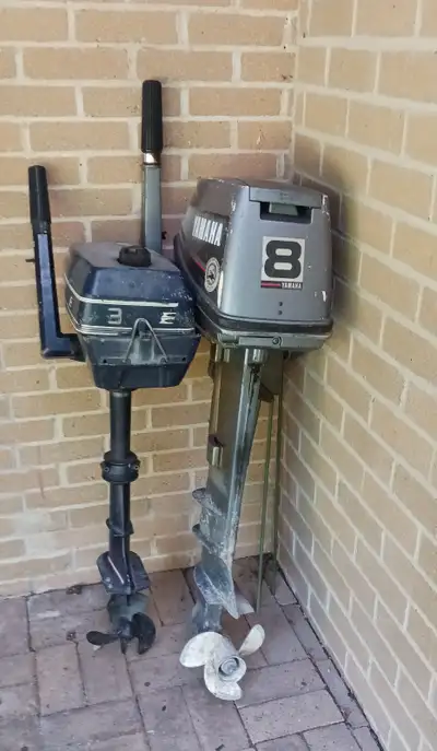 Yamaha SOLD Evinrude 3H for parts. Has manual $150
