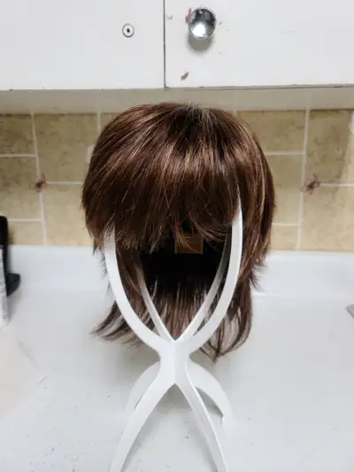 BRAND NEW GABOR SYTHETIC AUBURN WIG MEASUREMENTS FRINGE 3.7" CROWN 4.7" NAPE 4.7" WEIGHT 2.5 OZ. ONL...