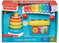 New Fisher Price Infant Trio Classic Toy