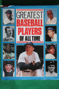 Greatest Baseball Players of All Time, huge book