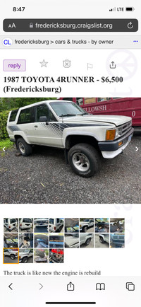 WANTED. PLEASE HELP 85-89 4runner
