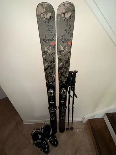 Ski Package – Rossignol Blackops 170cm + Salomon 27.5 Boots, View more