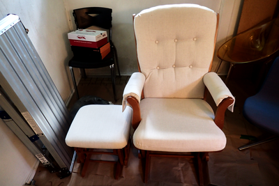 Dutailier Gliding Chair with Gliding Foot Rest, View more