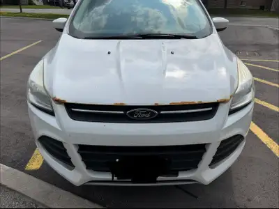 2015 White Ford Escape Ecoboost 2.0L FWD 316,652KM. As you can see, bones have been taken care of ve...