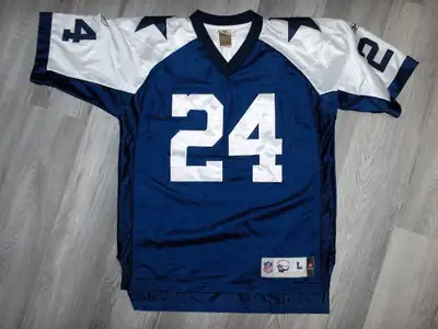 COWBOYS #24 BARBER Size Large REEBOK Jersey, View more