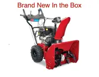 Brand new in a box 24” Toro Power Max 824 OE snowblower. 