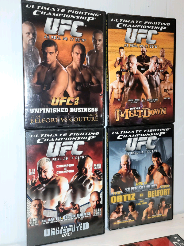 UFC- DVD's REAL AS IT GETS # 43, 44, 45, 47, 48,49, 50 & 51 in CDs, DVDs & Blu-ray in City of Montréal - Image 5