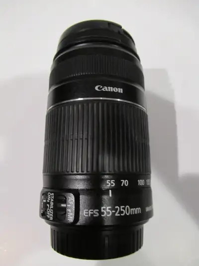 Canon 55-250mm Telephoto Lens, View more