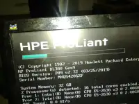 hp dl380 gen9 16 cores (32 cores logical) +rail set  200+ server