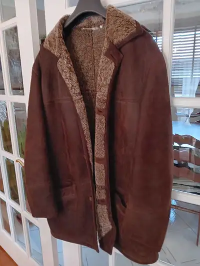 HOLT RENFREW MENS SHEARLING COAT, View more