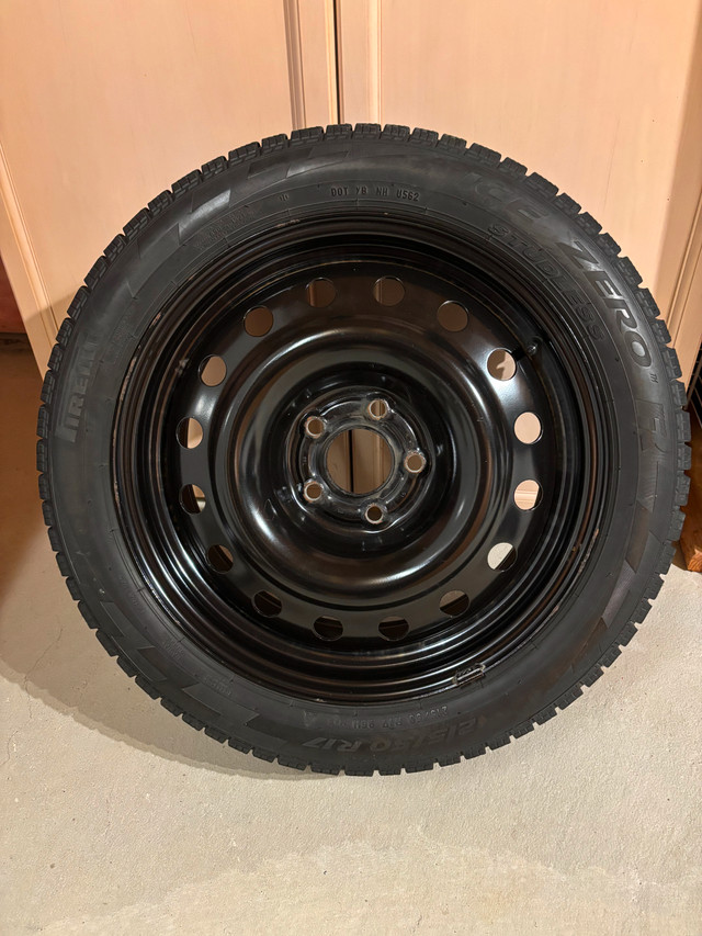 Pirelli  215.50.17  Snow Tires (4)  on Steel Rims in Tires & Rims in Markham / York Region