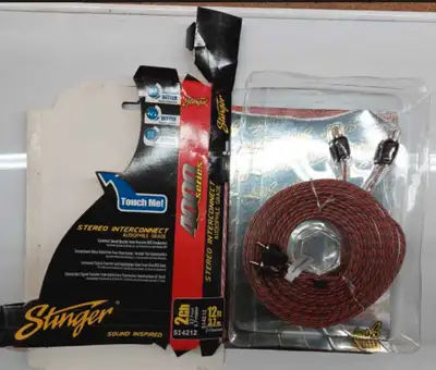 Stinger 2Ch  4000 series   SI4212  Stereo interconnect  , View more