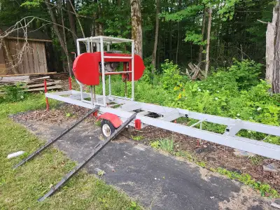 I'm selling my portable sawmill, perfect for cutting lumber right on your property. It's in used con...