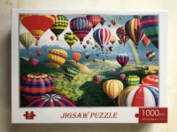 1000 pc Puzzles, BALLOONS OVER RAINBOW