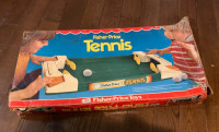 Vintage Fisher price Tennis tabletop game.