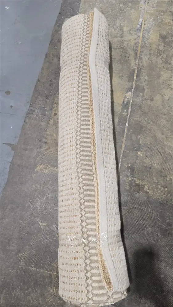 9 ft. x 12 ft. Natural Fiber Ivory/Beige Striped Woven Area Rug in Rugs, Carpets & Runners in City of Toronto - Image 8