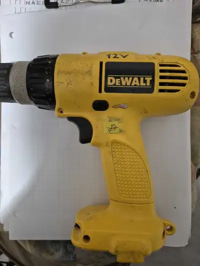 Dewalt 12V cordless drill driver, View more