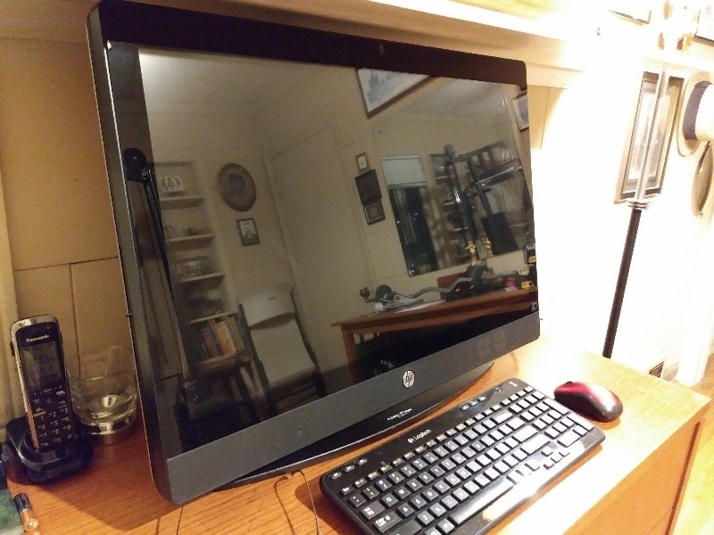 HP 27" Allinone Computer Desktop Computers Windsor Region Kijiji