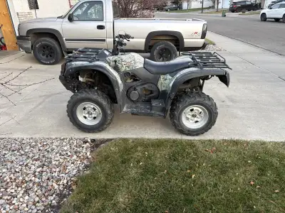 2007 motobishi quad 1750 obo Which is basically a 660 grizzly that’s the parts it takes Winch New wh...