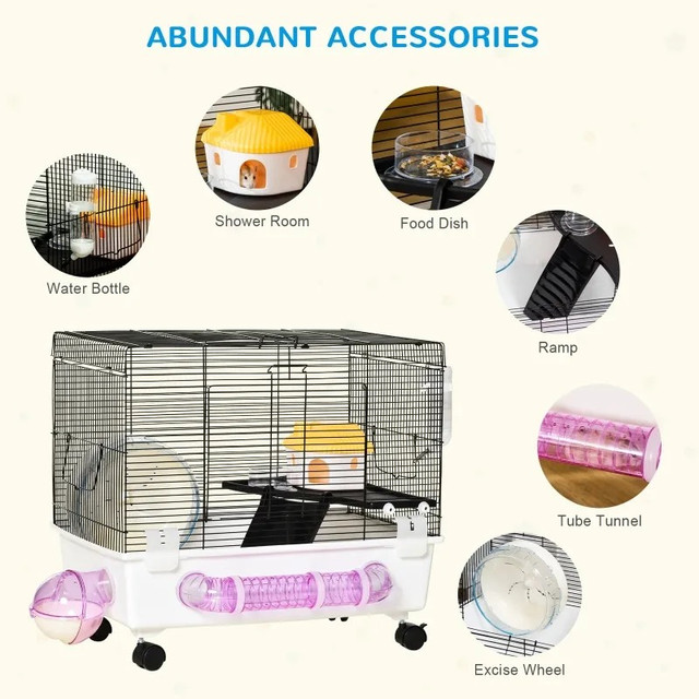 Hamster Cage Portable, in Accessories in Markham / York Region - Image 4