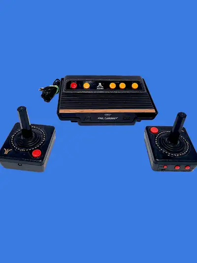 Atari Flashback system! - just console and joysticks untested. This is a Atari Flashback system. Jus...