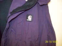 ladys purple 16/18 LG coat #0672