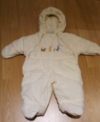 Winnie The Pooh Winter Snow Suit (6mths/14lbs/6.5kg)