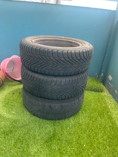 Again 3 Winter Tires Each for 25. 3 winter tires all in pretty good condition only use for one year...