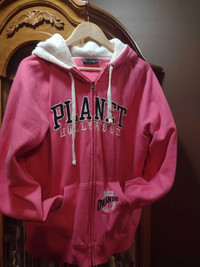 Ladies pink hoodie size XL