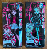 Monster High Frightfully Tall Frankie & Draculaura Dolls