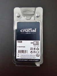 CRUCIAL 16GB DDR4 2666 PC4-21300 Laptop