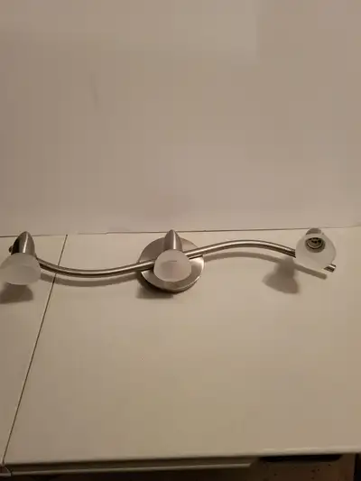 24" brushed nickel or stainless, uses a standard MR16 (GU 10 bas, View more