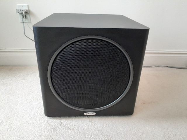 High Performance Polk Audio 12" 300 Watts Front-Firing Subwoofer in General Electronics in City of Toronto