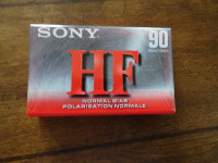 cassette audio neuve SONY HF Type 1 90 min/135m