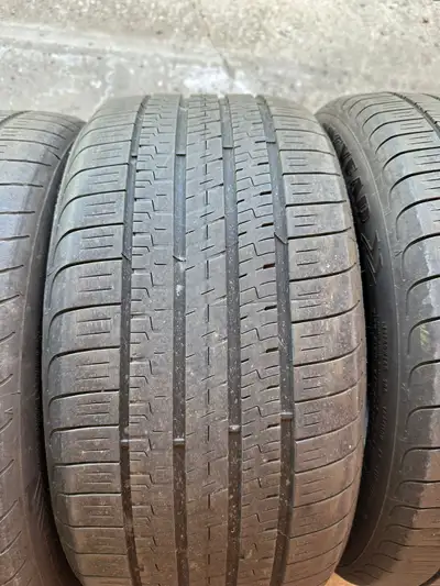 I am selling 3 tires 2 of them are 225/45 R18 with tread 4/32 1 tire 245/40R18 97W with tread 5/32 r...