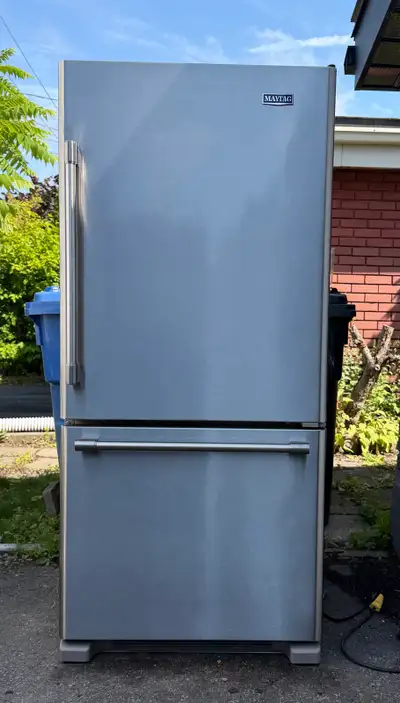 Like new Maytag 30” fridge - delivery possible , View more