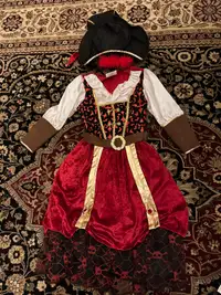 Pirate Costume Size 5-6