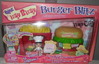 RESTAURANT BRATZ BURGER BLITZ ITSY CITY FIGURINE KATIA