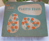 Vintage Ideal Plastic Beads #3633