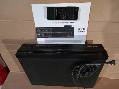 Selling a vintage and rare to find Harman Kardon HD7500 CD player with remote in good working condit...
