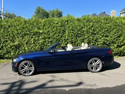 BMW 440i xDrive Cabriolet 2020 – GARANTIE 2027 – FULL ÉQUIPÉ ✔️ 102 373 km ✔️ Moteur 3.0L Turbo I6 (...