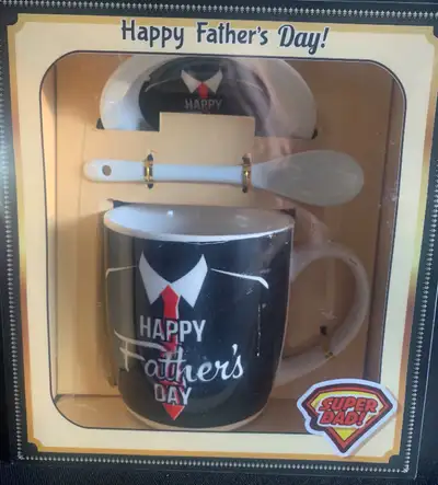 mug & items  happy father's day super dad, View more