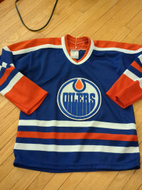 Vintage youth ccm / maska Oilers Jersey