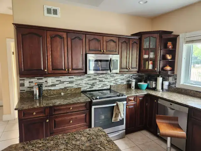 Maple wood Kitchen Cabinet and Granite countertop for sale63735876048899120