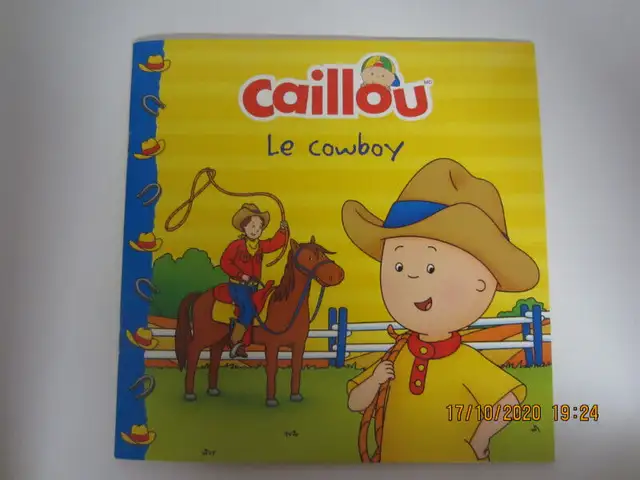 Ma valisette de cowboy Caillou avec livre et casse-tête in Toys & Games in Longueuil / South Shore - Image 4