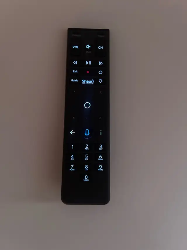 Shaw XR15v2 Voice Remote – Backlit – Like New – $20 OBO63611955866497120